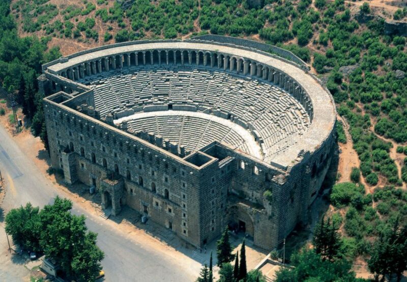 Perge, Aspendos, Side & Manavgat Waterfall Tour from Antalya - Explore the Ancient Ruins and Waterfalls of Antalya with this Full-Day Tour