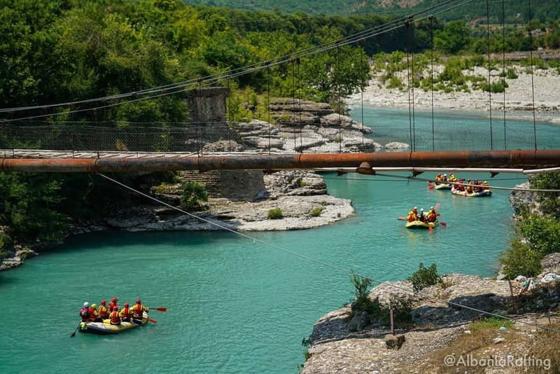 Përmet: Vjosa River Rafting from Permet or Berat city - Key Points