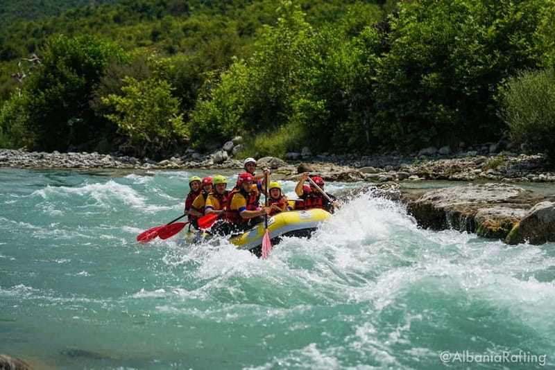 Përmet: Vjosa River Rafting from Permet or Berat city - The Rafting Experience on the Vjosa River