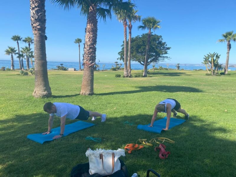 Personal (group) Fitness Training by the beach - Logistics: Group Size and Booking Flexibility