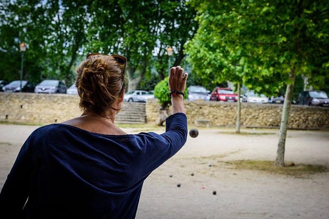 Petanque (boules) lesson in Provence - The Charm of Lourmarin as a Pétanque Venue