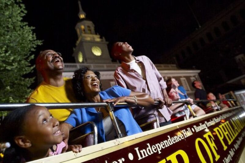 Philadelphia By Night Tour - Scenic Views from the Double-Decker Bus