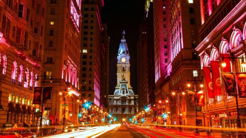 Philadelphia: Open-Top Nighttime Bus Tour - Starting Point and Tour Schedule