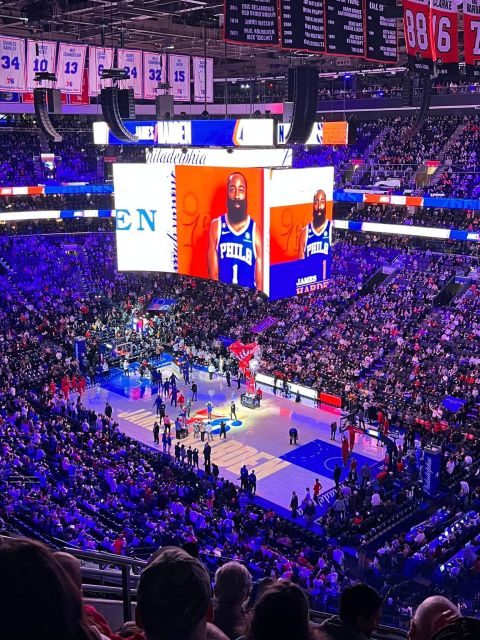 Philadelphia: Philadelphia 76ers Basketball Game Ticket - Attending a 76ers NBA Game at Wells Fargo Center