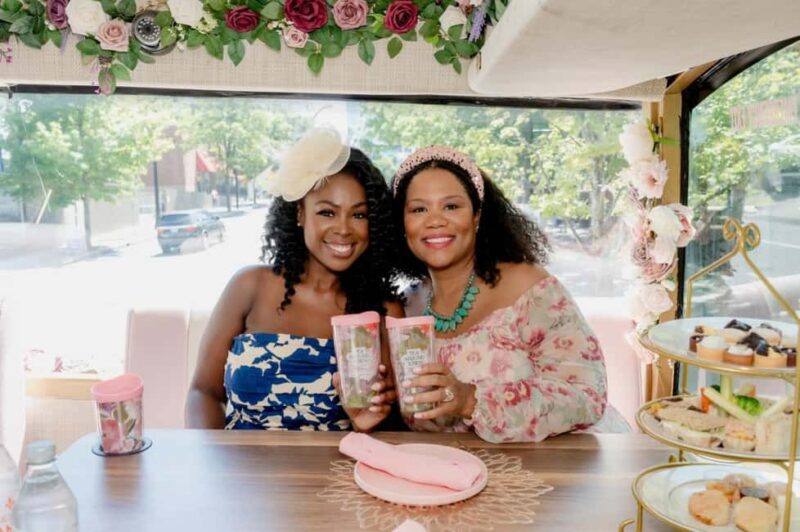 Philadelphia: Tea Around Town Bus Tour with Live Guide - Relaxing and Stylish Transportation on a Pink Bus