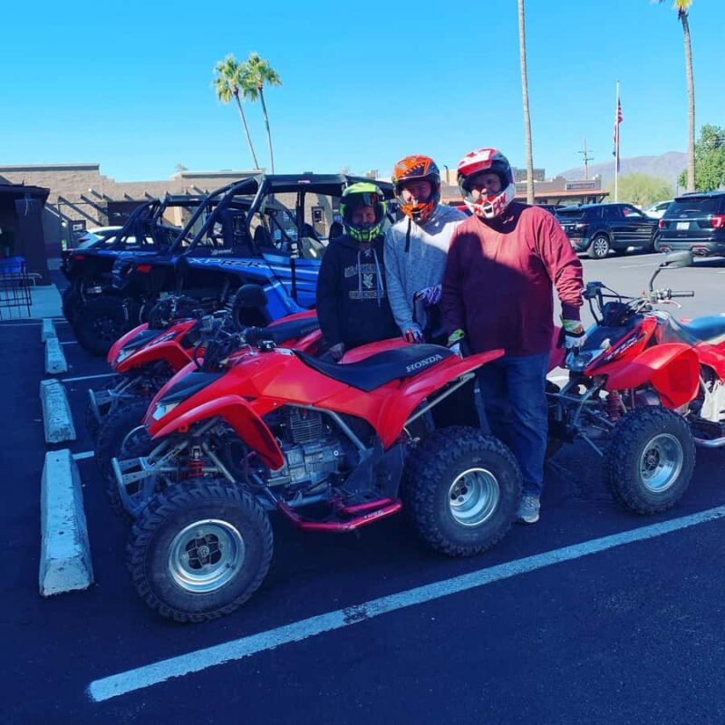 Phoenix/Cave Creek: Self-Guided ATV Rental - Explore Arizona’s Desert on a Honda TRX250 ATV