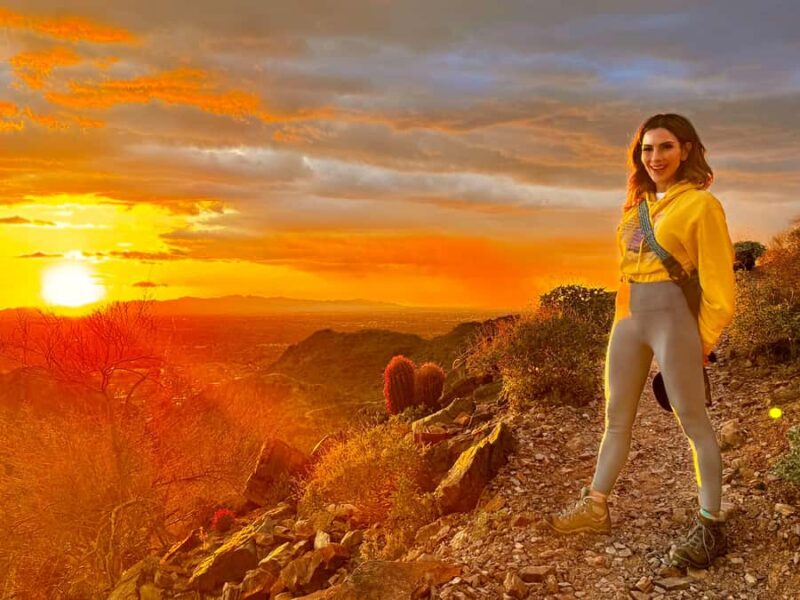Phoenix: Sonoran Desert Guided Sunset Hike - Starting Point at Starbucks Near Phoenix Mountains Preserve