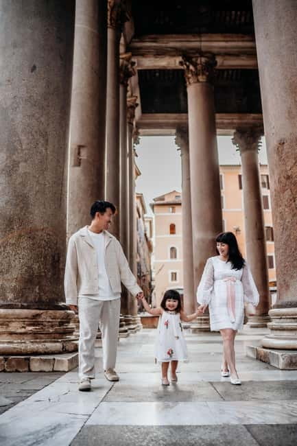 Photo Shoot in Rome with Vespa And Vintage Fiat 500 Options - Locations Covered: From the Colosseum to the Pantheon