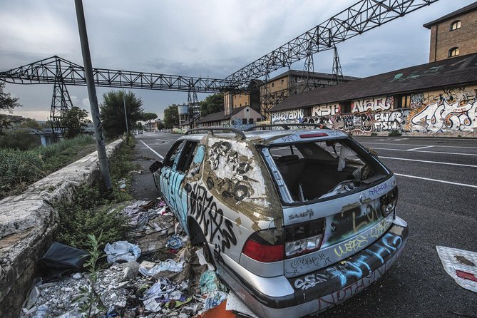 Photo Tour in the Ostiense district: forfeiture and redevelopment - From Garbatella to the Industrial Ruins of Ostiense