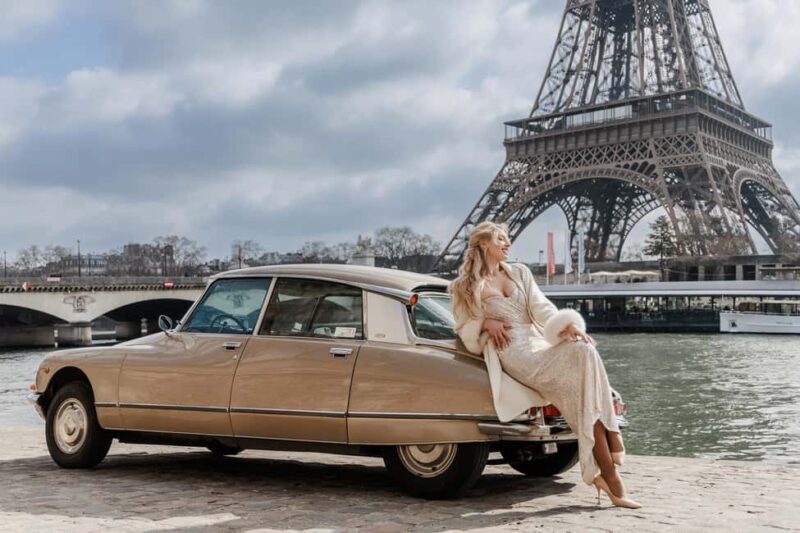 PHOTO Tour Paris: Luxury Photoshoot & Vintage Car Ride - Discover Paris in Style with a Vintage Citroën DS Photoshoot and Ride