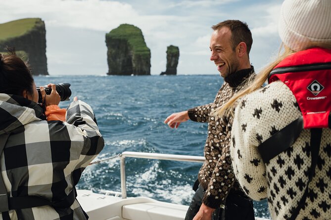 Photography Boat Tour in Vágar - Explore the Dramatic Tindhólmur Islands