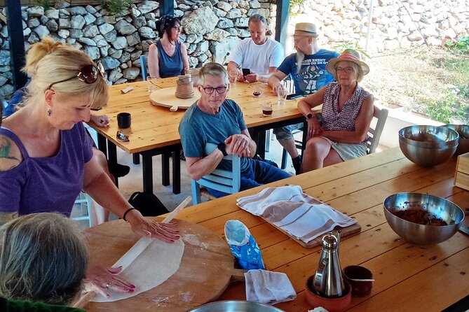 Phyllo Pies Baking Class @ Lefkada Micro Farm - The Open-Air Kitchen and Baking Atmosphere