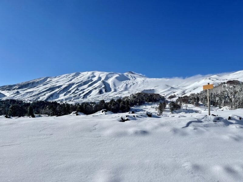 Piano Provenzana: Guided Mt. Etna Snowshoeing Trek - The 5 km Route in Detail