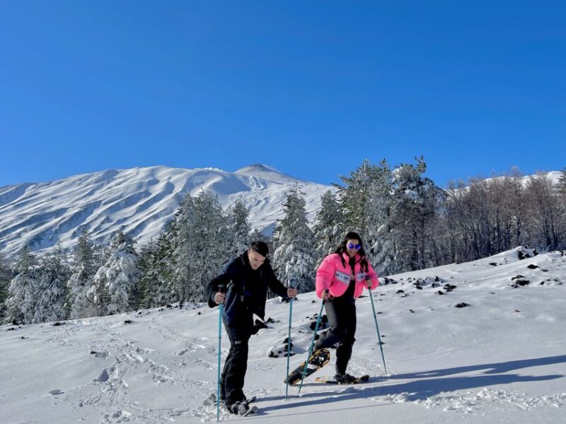 Piano Provenzana: Guided Mt. Etna Snowshoeing Trek - Flexibility with Booking: Reserve & Pay Later