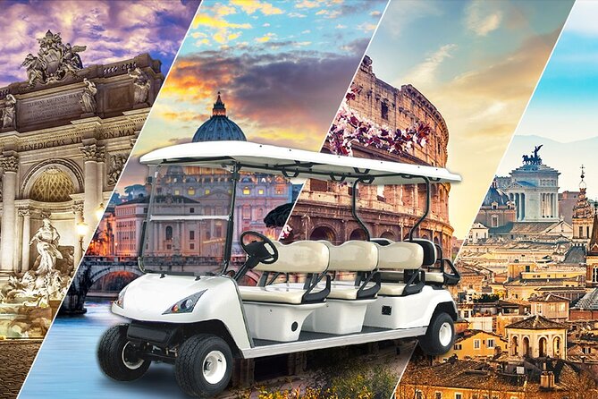 Piazza's, Fountains, Monuments & Basilicas of Rome by Golf Cart - Discover the Belvedere del Gianicolo and its Spectacular Views