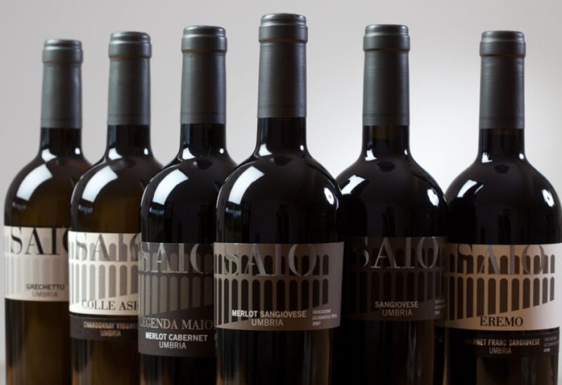 Pic nic Deluxe Assisi and wine tasting 5 wines - Guided Tasting of 5 Umbrian Wines