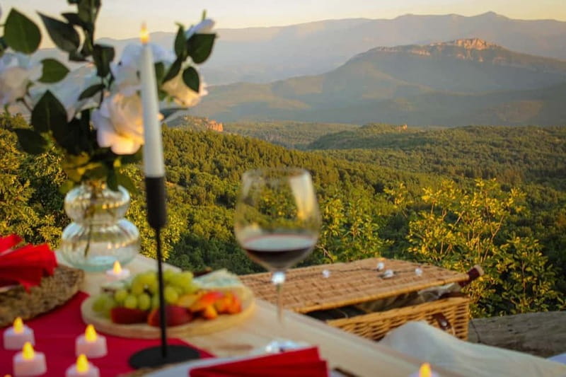 Picnic with a View: Belogradchik's Breathtaking Romance - The Exclusive Picnic Setup at Belogradchik Rocks