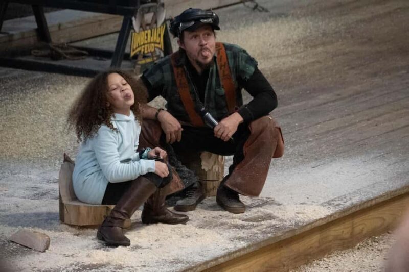 Pigeon Forge: Paula Deen's Lumberjack Christmas Supper Show - The Lumberjack Competitions and Stunt Acts