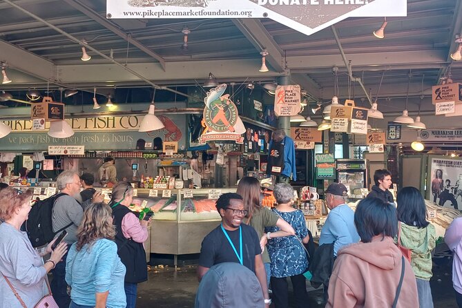 Pike Place The Market Experience Tour - Sampling Pacific Northwest Fruits at Pike Place Flowers and World Spice Merchants