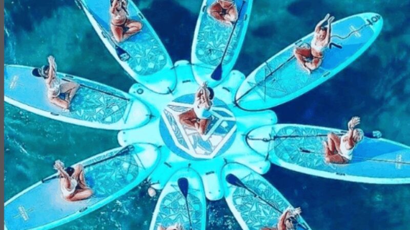 Pilates on stand up paddle and tour with pick up point - Key Points