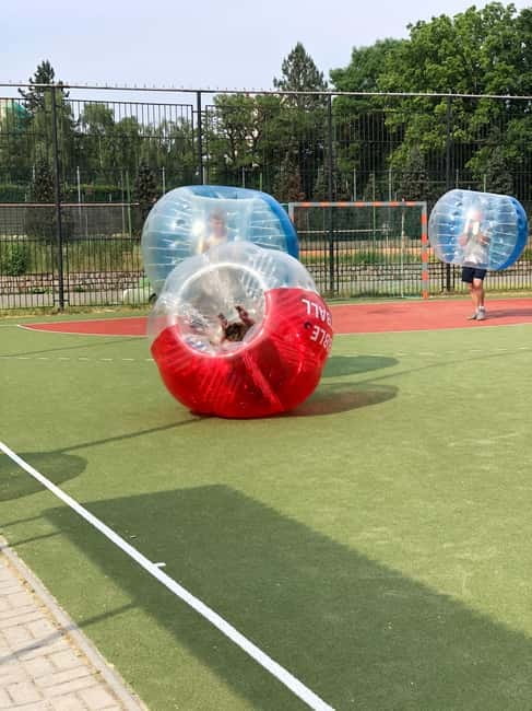 Pilsen: Bubble Soccer - The Variety of Games and How They Play Out