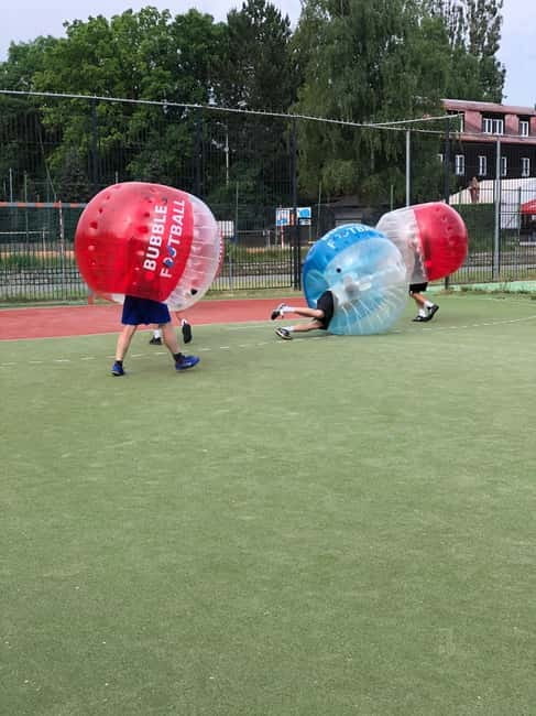 Pilsen: Bubble Soccer - Physical Requirements and Accessibility
