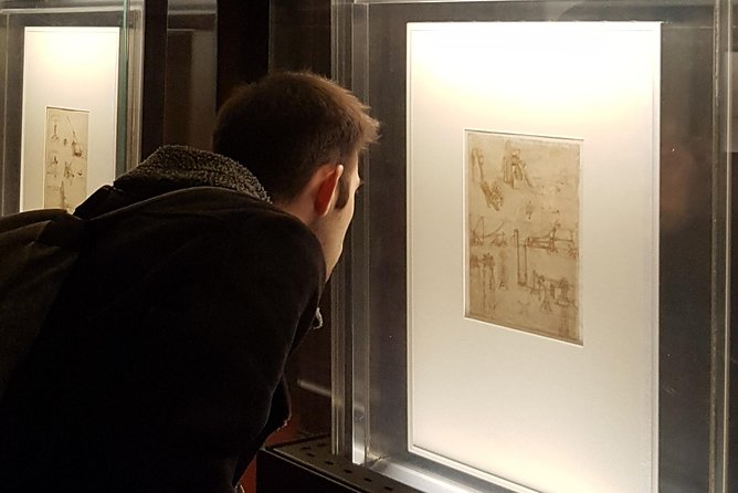 Pinacoteca Ambrosiana and da Vinci's Codex Atlanticus admission in Milan - Discovering Leonardo da Vinci’s Sketches at the Pinacoteca Ambrosiana