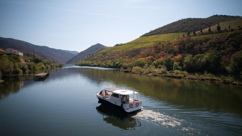Pinhão: 1 Hour SUNSET Cruise with Sparkling Wine - The Tour Guide and Multilingual Support