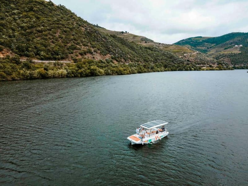Pinhão: Douro River Solar Boat Tour with Wine Tasting - Wine Tasting on Board: Two Fine Wines from Favaios