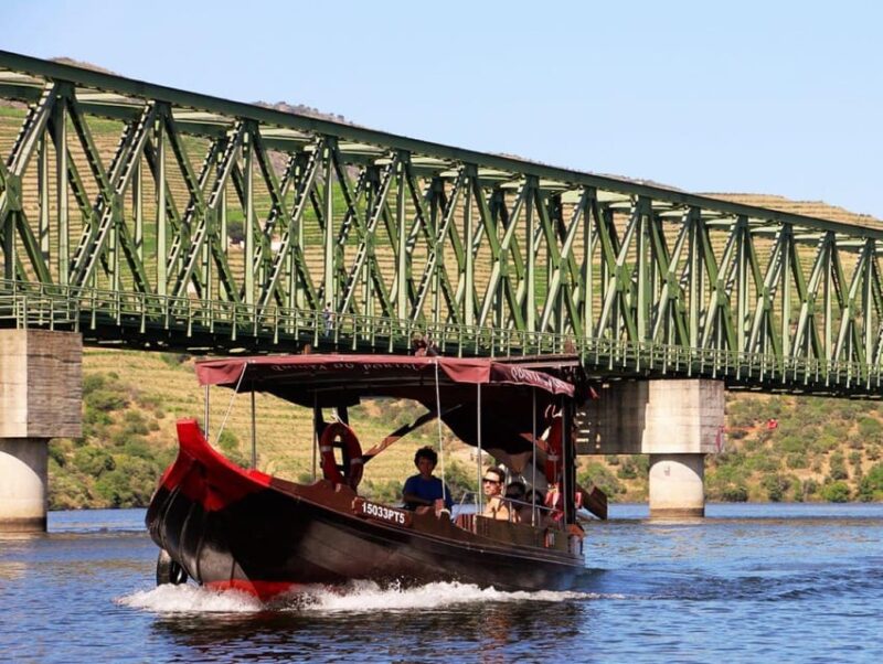 Pinhão: Rabelo Boat 1-Hour Tour - The Experience of Navigating on a Traditional Rabelo Boat
