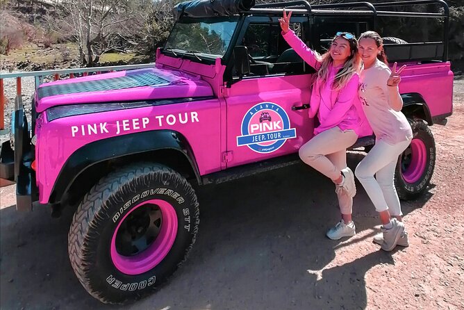 PINK JEEP TOUR - Alanya Jeep Safari - Explore Alanya in a Bright Pink Jeep on an Exciting Safari