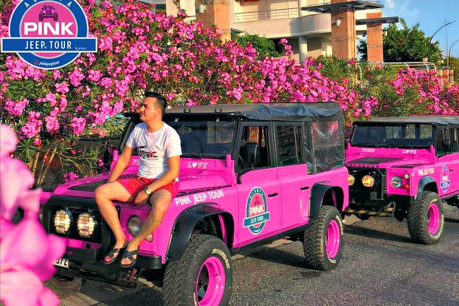 PINK JEEP TOUR - Alanya Jeep Safari - Pickup and Transportation in Alanya