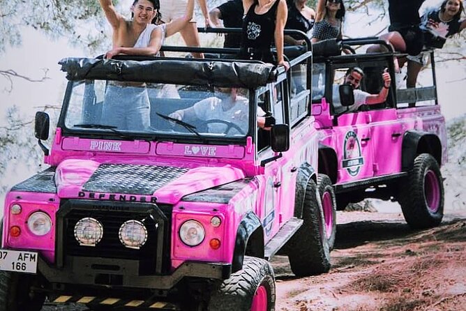 PINK JEEP TOUR - Alanya Jeep Safari - Exploring the Largest Cave in Turkey at Dim MagarasI