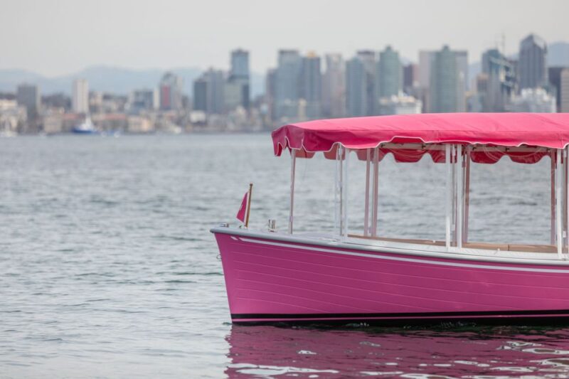 Pink Private Boat Cruise in San Diego! Bachelorette Birthday - Value and What’s Not Included