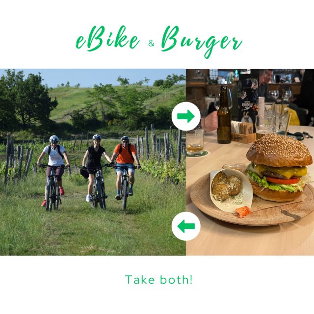 Piran: e-bike&burger in Istria - Portoro bike tour: a full-day adventure covering 8 hours