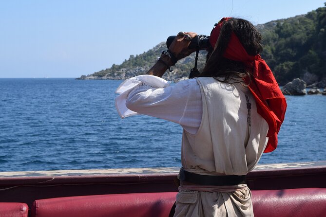 Pirate Boat Trip from Bodrum w/Lunch - Starting Point at Halikarnas Harbor and Pirate Ship Launch