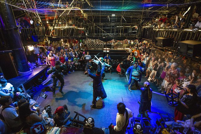 Pirate Shop & Dinner at Cancun! Drinks, Adventure and Fun - Exciting Pirate-Themed Dinner Cruise in Cancun for $65