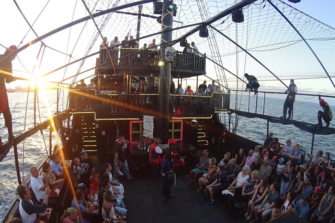 Pirate Shop & Dinner at Cancun! Drinks, Adventure and Fun - Food and Drinks on Deck