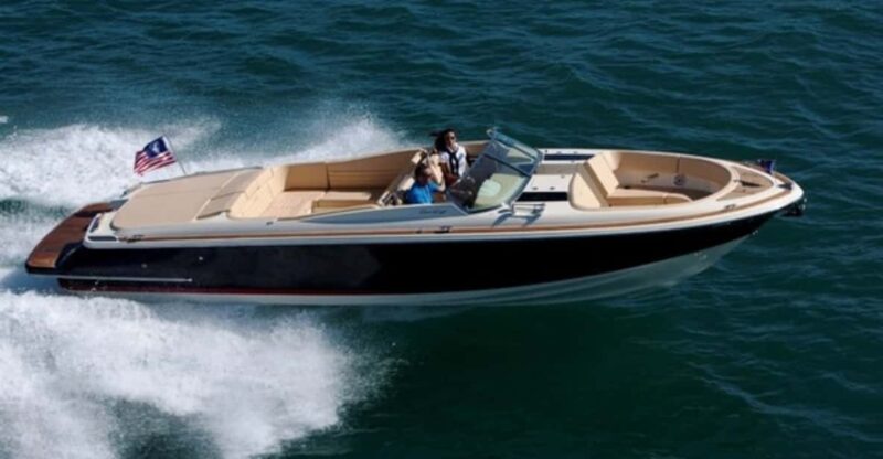 Pirvate Luxury Sunset Charter Aboard Solaris - A Luxurious, Intimate Experience on the Chris Craft Launch