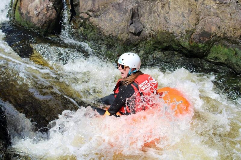Pitlochry, Perthshire: RIVER TUBING - River Tummel - Navigating the Class 3 Rapids on the River Tummel