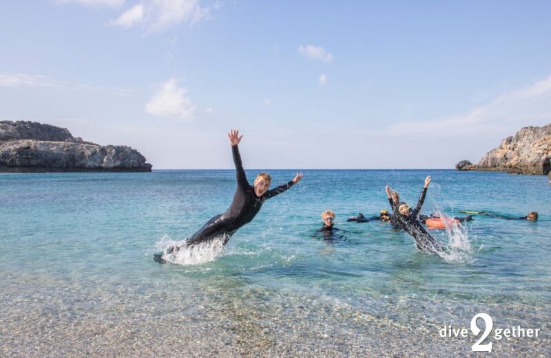 Plakias: Try Scuba Diving, private experience - from 8yrs - Your First Breaths and Underwater Exploration