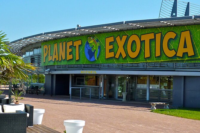 Planet Exotica entrance ticket - The Diverse Collection of Reptiles and Dinosaurs