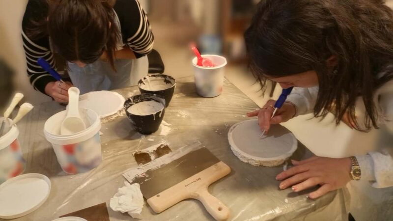 Plaster Casting Workshop in Krestena - The Creative Process: Making Your Own Gypsum Object