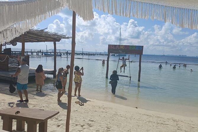 Platinum Catamaran, Drinks, Party and Beach Club! From Cancun - Sailing from Cancun to Isla Mujeres