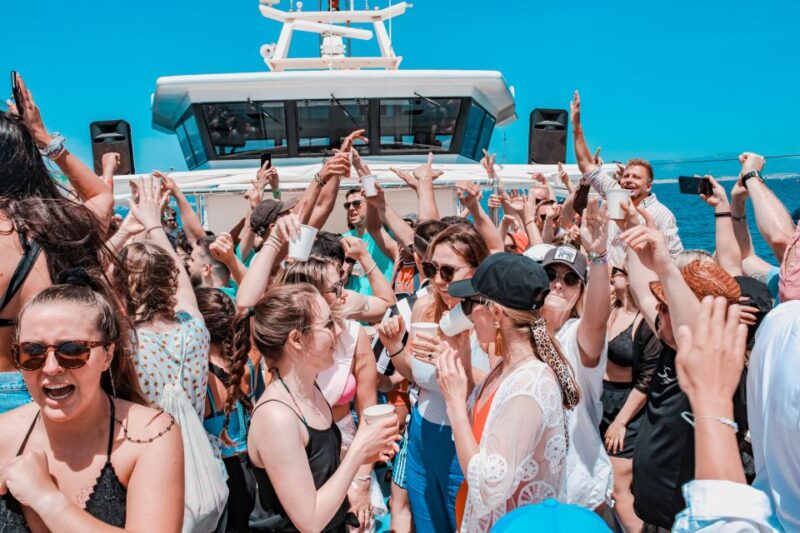 Playa de Palma: Boat Party with DJ, Buffet and Entertainment - Swimming Stop at Cala Delta Cliffs