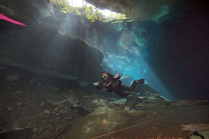 Playa del Carmen: Epic Dive at Cenote Chac Mool - Explore the Crystal Waters of Cenote Chac Mool in Quintana Roo