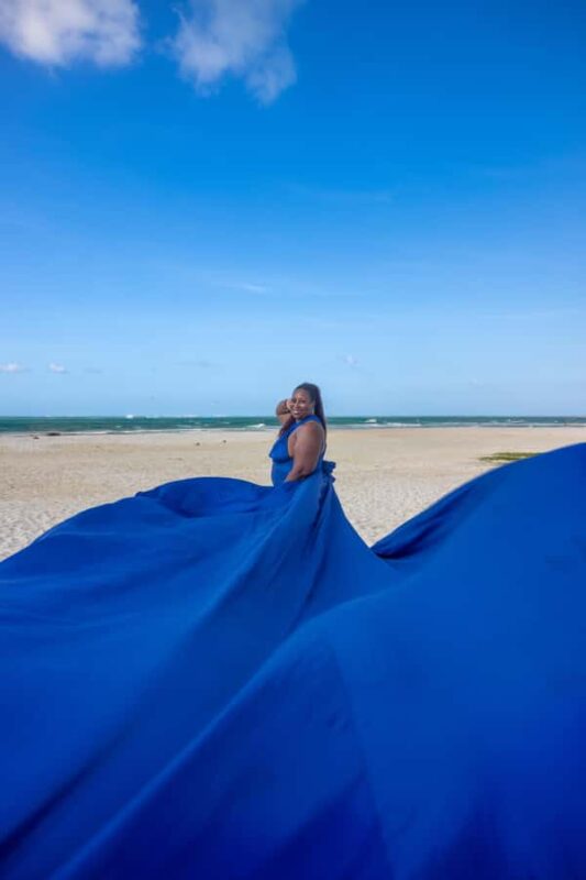 Playa del carmen: Flying dress walking tour with local guide - Practical Tips for Your Flying Dress Photoshoot