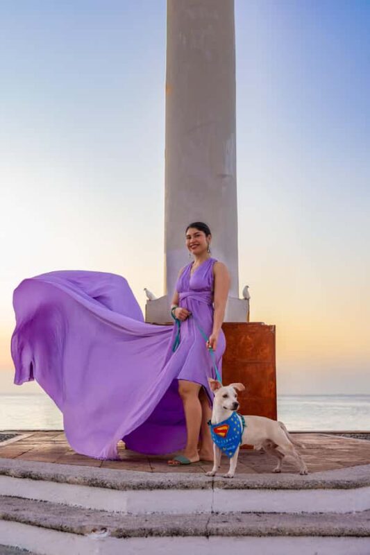 Playa del carmen: Flying dress walking tour with local guide - Limitations and Considerations