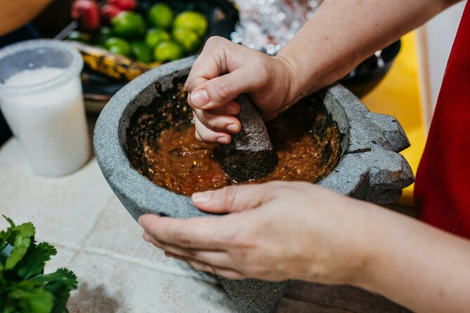 Playa del Carmen Mexican Cooking Class - Making Authentic Corn Tortillas and Salsa