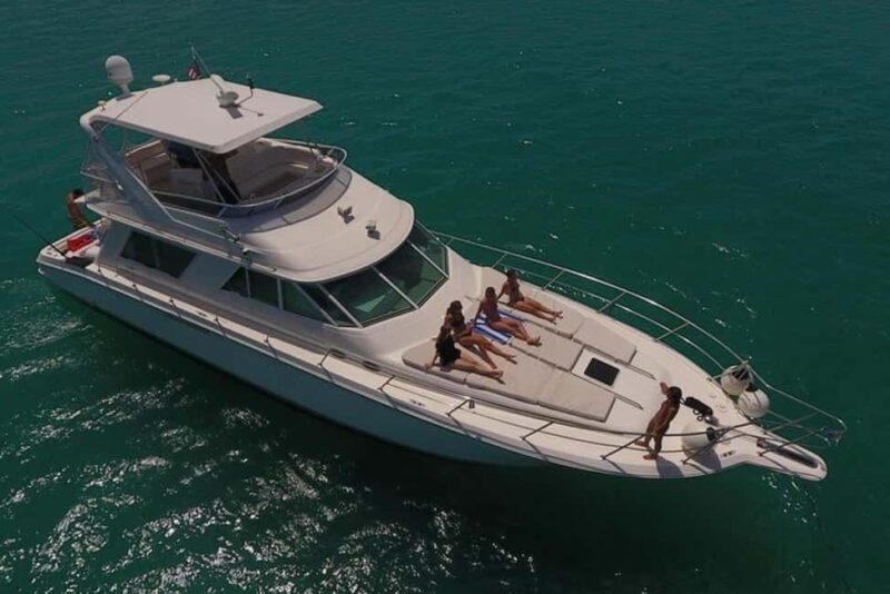 Playa Mujeres: Private Yacht Rental - 4hr SR55H4 #GMBSR55FUN - Explore Quintana Roo on a Private Yacht at Playa Mujeres